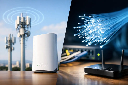 5G modem eller fiber - hvad passer bedst?