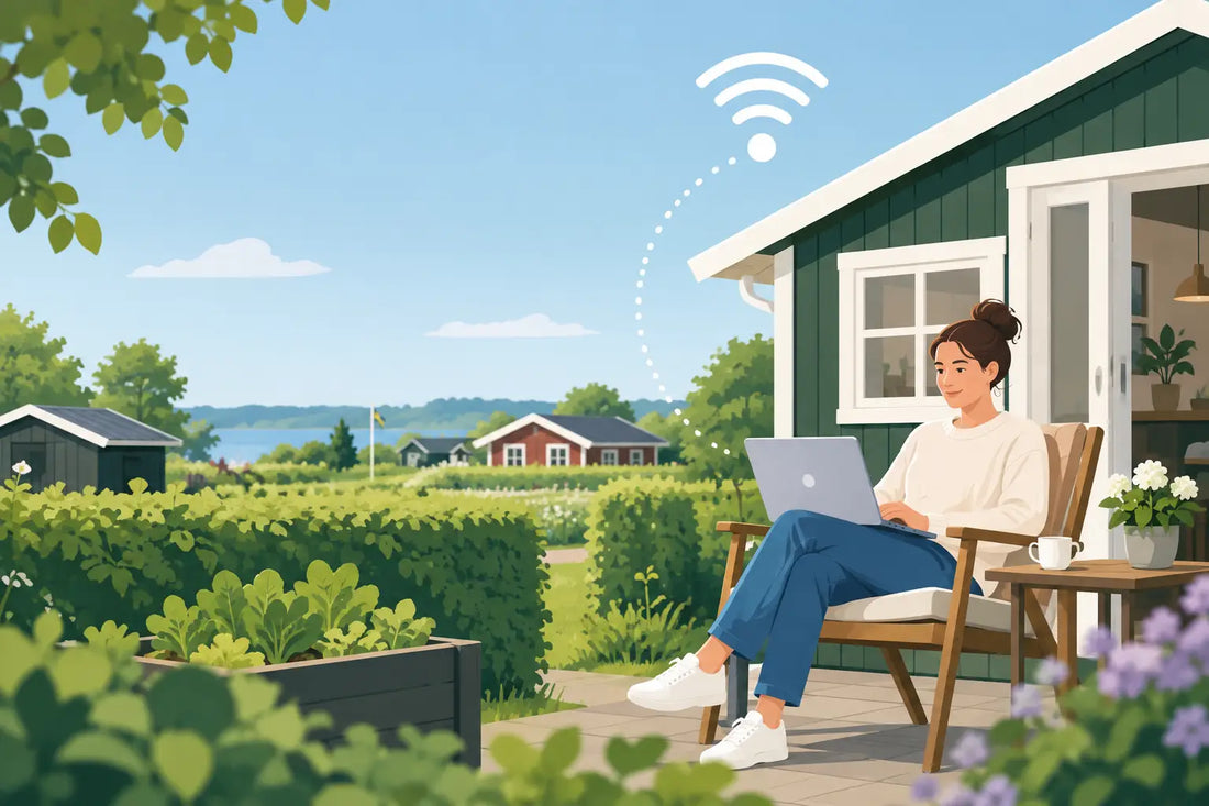 Internet til kolonihave uden fiber uden bøvl