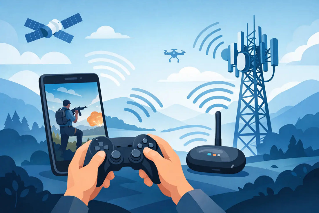 Mobilt internet til gaming - virker det?