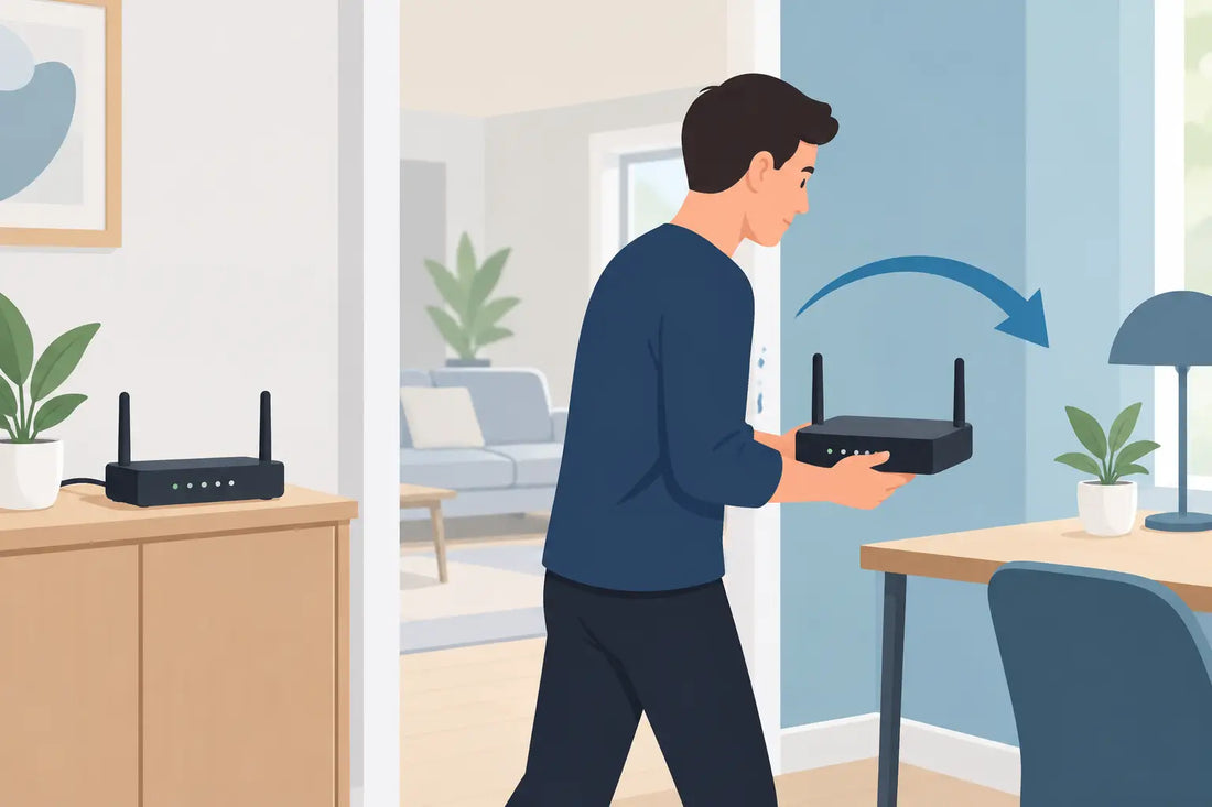 Flytning af internet modem - sådan gør du