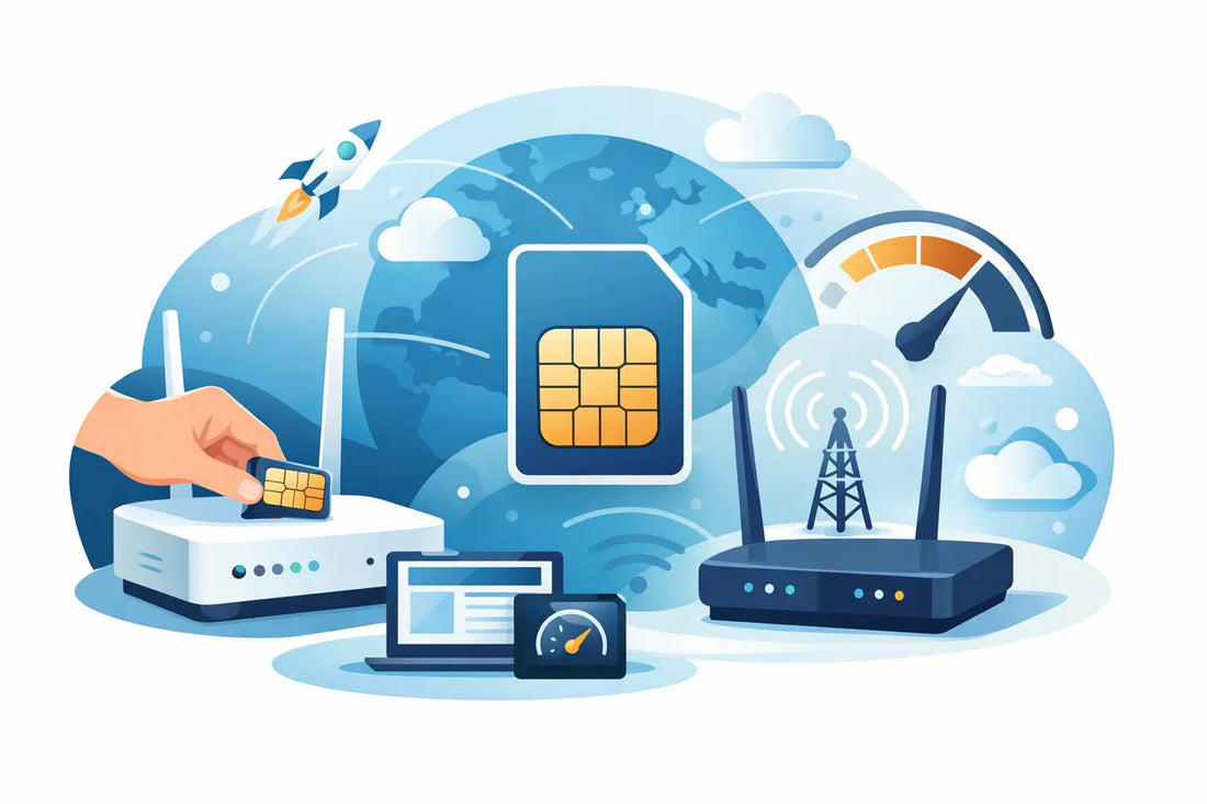 Guide til SIM-kort i modem og hurtigt internet