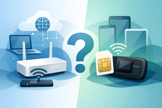 Skal man vælge modem eller SIM til internet?