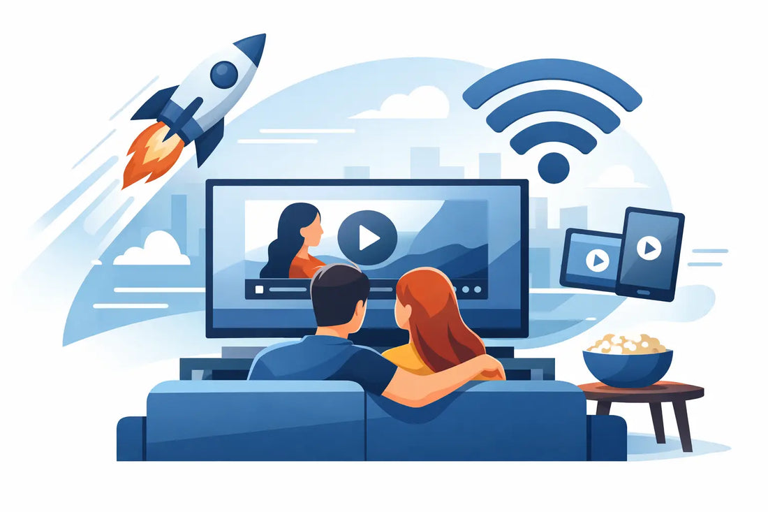 Hurtigt internet til videostreaming uden bøvl