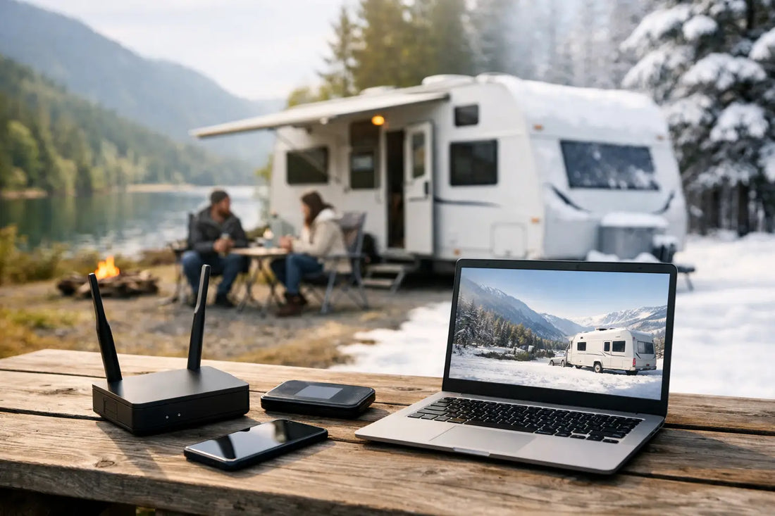 Internet til camping året rundt