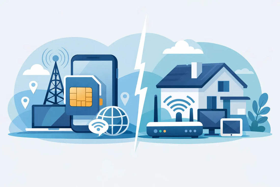SIM-kort internet eller bredbånd - hvad passer?