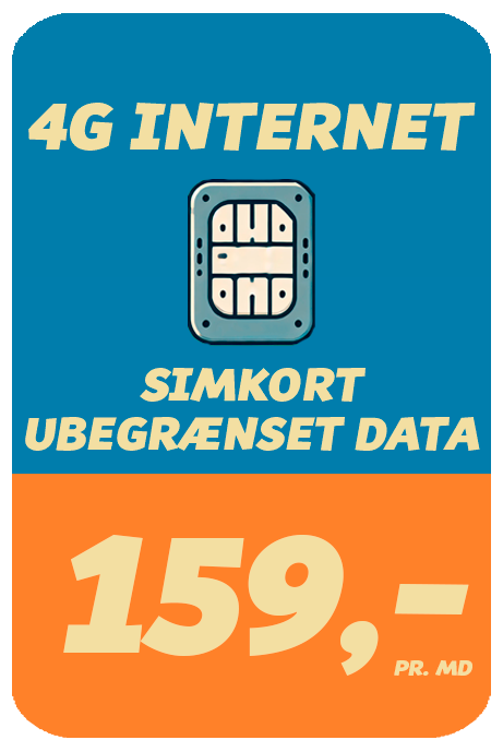 4G Internet | Simkort